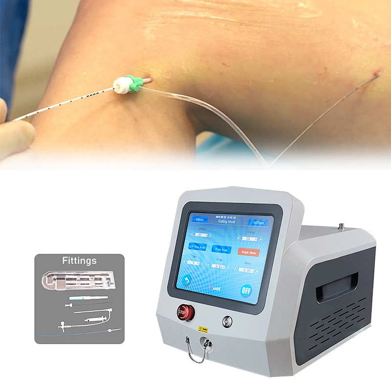 Best Selling 980nm Diode Laser Mini Invasive EVLT Surgery Diode Laser 1470 evlt  and EVLA laser